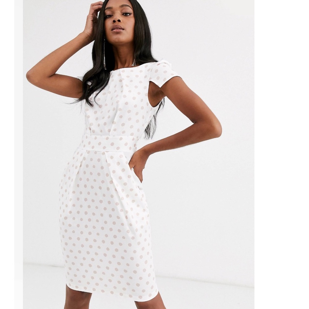 ASOS white dress